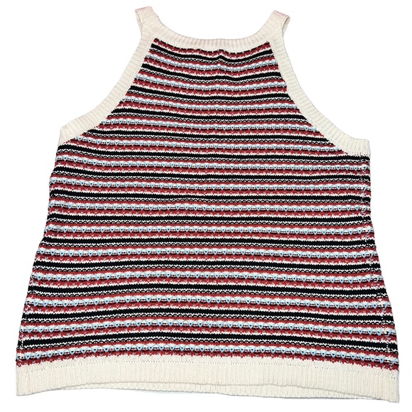 NEW Belldini Womens Cream Knit Tank Top Size Large - Picture 6 of 6